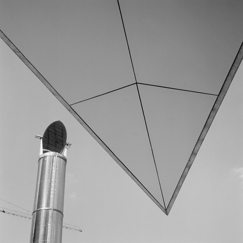 Corner of new building, Potzdamer Platz, Berlin